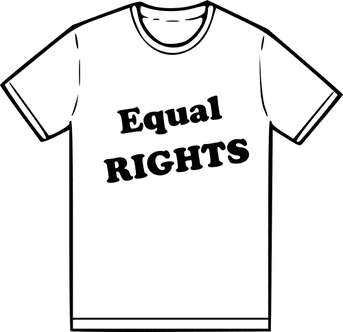 Tshirt Equal Rights